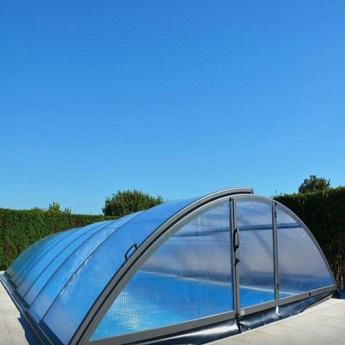 سقف پلی کربنات استخر