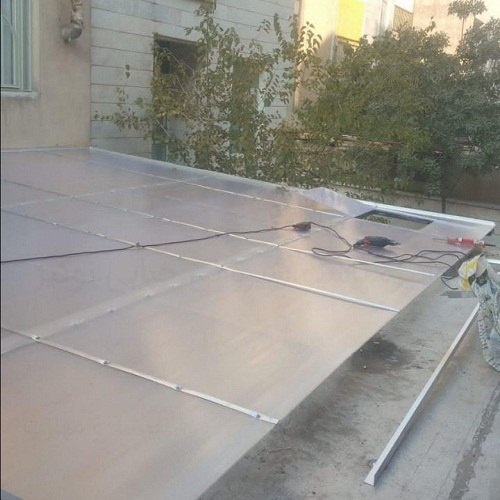 سقف پلی کربنات حیاط خلوت