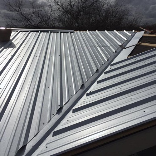 سقف شیبدار فلزی