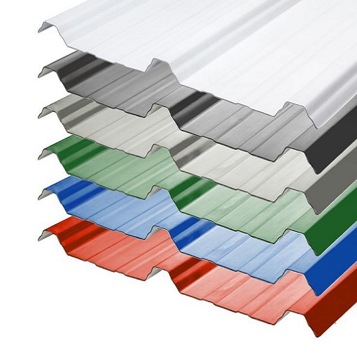 اجرای سقف شیروانی ورق رنگی